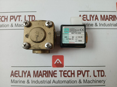 0927102.0200 By Buschjost Solenoid Valve 220 V 60 Hz
