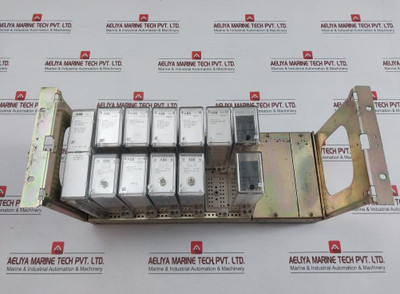 High Impedance Diff Relay In 7417 3001-cb Abb 3-ph 110V Dc (Incomplete)