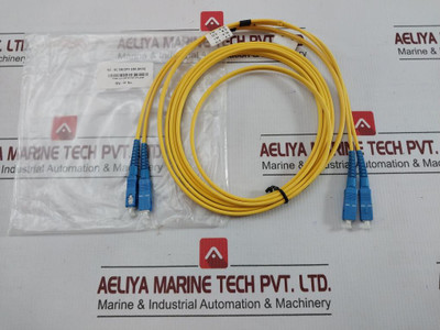 New Condition Sc-sc Sm Dpx 03M Singlemode Duplex Fiber Optic Cable Set