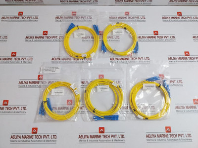 Duplex Fiber Optic Patch Cable Set 3M Ftek-dx-sm-sc/Sc-pc-03M In 340 Gm