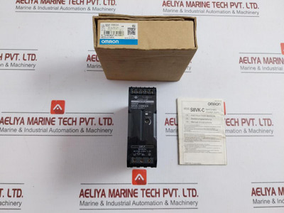 Omron Switching Power Supply Input-ac100-240V, 5060Hz Part No. S8Vk-c06024