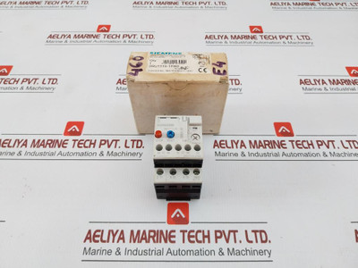 Overload Relay Motor Protection 600Vac By Siemens 3Ru1116-1Fb0