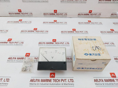 New Condition Volt Meter 0-600V By Toyokeiki Jq0508139