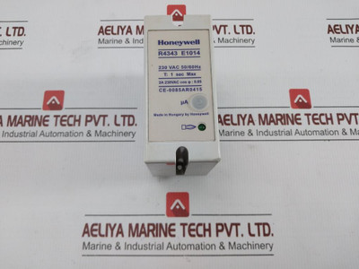 Honeywell 230Vac 5060Hz Flame Detector Relay R4343 E1014
