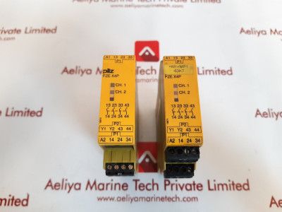 Pilz pze x4p safety emergency stop relay 777585