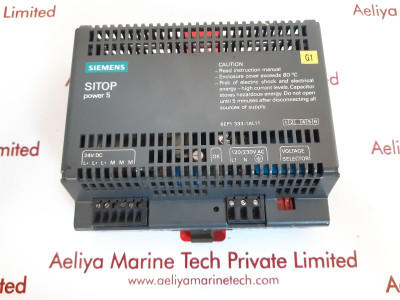 Siemens Sitop Power 5 6Ep1 333-1Al11 Power Supply