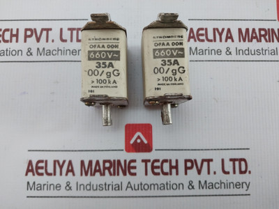 Stromberg High Rupturing Capacity Fuse 660V Part No. Ofaa 00H