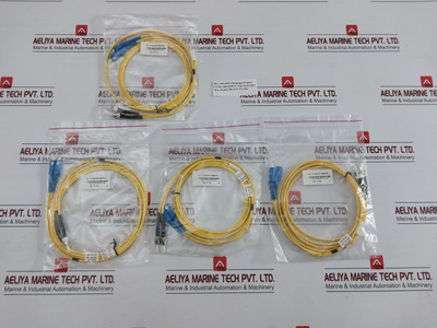 Single Mode Duplex Fiber Optic Patch Cable Set Ftek-dx-sm-sc/St-pc-02M In 210 Gm