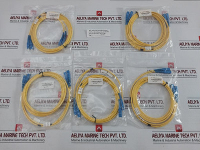 Single Mode Duplex Fiber Optic Patch Cable Set Ftek-dx-sm-sc/Sc-pc-03M