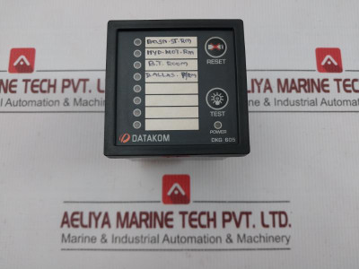 Programmable Alarm Annunciator Controller 24V By Datakom Dkg 605