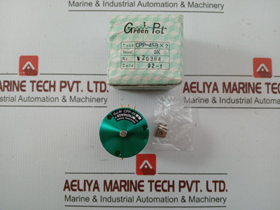 Cpp-45 B Conductive Plastic Rotary Potentiometer 5K Ohm By Midori Precisions