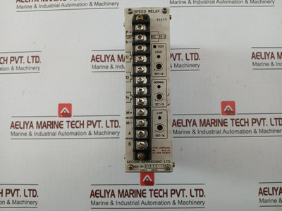 Negishi Seisakusho Speed Relay 24Vdc Part No. Srt2