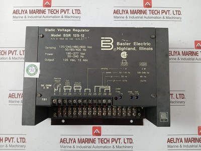 Basler Electric Ssr 125-12