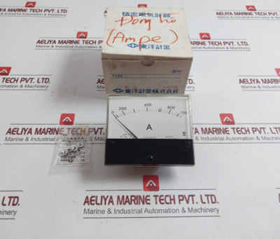 Amp Meter Acf-12Nb Toyo Keiki 0-750A