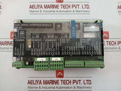 Lyngso Marine Dual Serial Interface Module Rev. 03 Part No. Sim 401