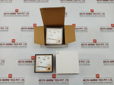 Used Condition Analog Panel Meter -150 To 1500 Kw By Semco