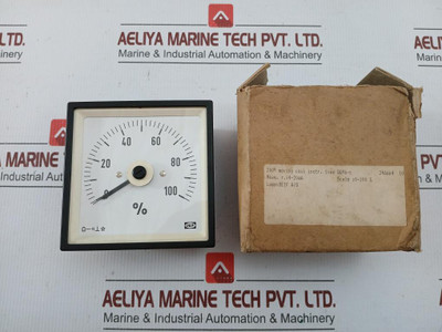 Deif Panel Meter 0-100% Part No. Dq96-c