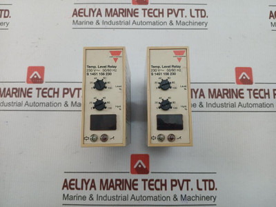 Temperature Level Relay S 1451 156 230 Carlo Gavazzi