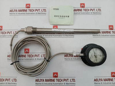 0-400˚C Thermometer 5 Meter T.Hyoda