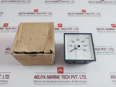 Analog Panel Meter By Ime 0-3000 Kw