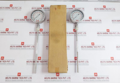 Hunter 50 To 650°C Size-100Mm Temperature Gauge 100S-gf-mt-s66-db (1 Box = 2 Pcs)