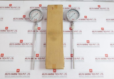 Hunter 50 To 650°C Size-100Mm Temperature Gauge 100S-gf-mt-s66-db
