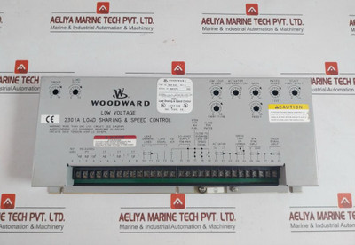 9907-019 By Woodward Low Voltage 2301A Load Sharing Speed Control Module 20-40Vdc