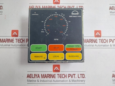 Man B&W Engine Control Panel Multi 94V-0 Part No. 1639294-6