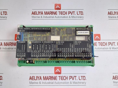 Dual Serial Interface Module 03A1C001 Part No. Sim 401 Lyngso Marine