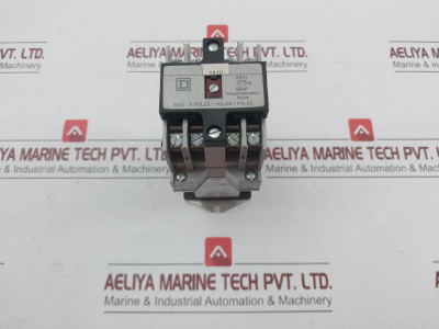 8501 Industrial Control Relay 8-pole Square D