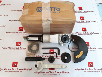 Nitto kohki myton mag-70 pneumatic air angle grinder
