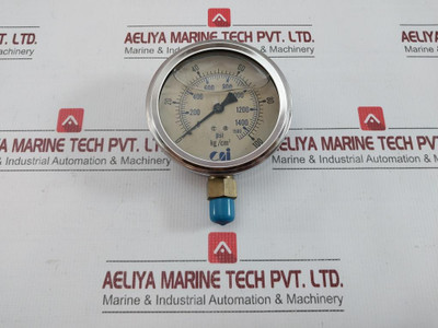 New Condition Pressure Gauge 0-100KgCm2 0-1500Psi By Cai