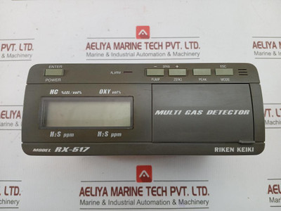 Rx-517 Multi Gas Detector Riken Keiki