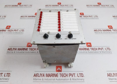 Lta-16 Alarm Annunciator Panel 230V By Elektro Rela