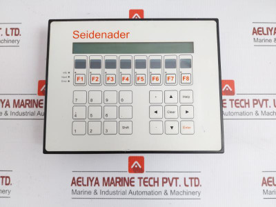 Seidenader Proline 90 Hmi Operator Panel 18V-30V Dc 700-090-0Bt11