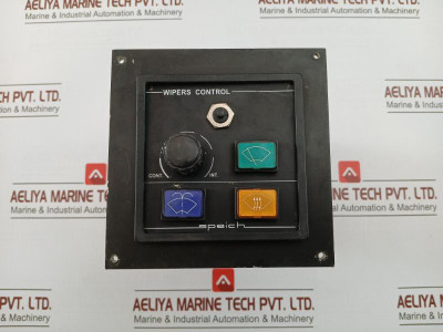 Wiper Control Panel By Speich 220V Part No. Ucs 1Sh