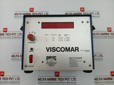 Mar-tec 115 V230 V Viscometer Oil Fuel Viscosity Analyzer Viscomar
