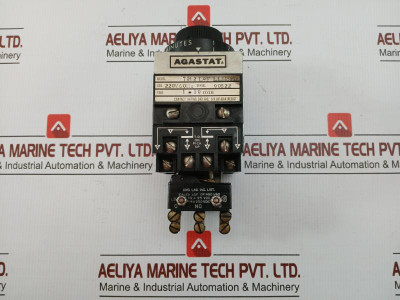 Agastat 60Hz Time Delay Relay 7012 L9F Llhoriz