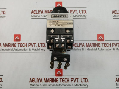 7012L9Kll Time Delay Relay 220V Ac Agastat