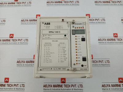 Abb 80-265VacDc Overcurrent Earth Fault Protection Relay Spaj 140 C
