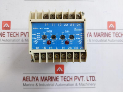 Crompton Instruments Protector Trip Relay 5A 250V Ac 5060Hz & 24V Dc Part No. 253- Phdw