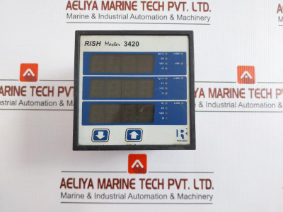 Rishabh Digital Multifunction Meter 300V Rish Master 3420-416-m