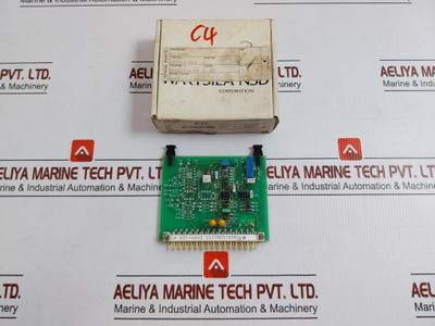 Ppl 81824 Wartsila C4 Ntc-card Temperature Control Card