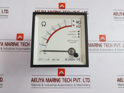 Circutor 0 To 600 KΩ/0 To 5 ∞MΩ Insulation Resistance Meter Meg-1000