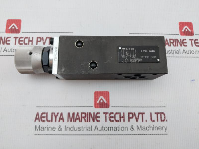 Wandfluh Flow Control Valve 250Bar Part No. Mr602-12,5