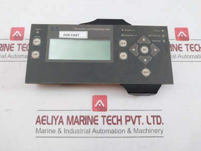 Protection And Paralleling Unit Deif Part No. Multi-line Ppu (Not Working)