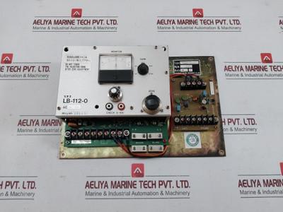 Yamamoto Electric Ac200220V Thermo Transmitter Monitor Control Module Lb-112-0