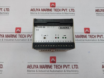 Saacke Flame Monitoring Detector 230 Vac 5060 Hz Part No. Flus 06