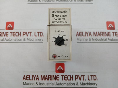 Delay On Operate Timer Sa 105 Electromatic 230V Ac