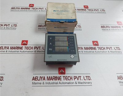 3-phase Avf Digital Multifunction Meter 230V Ac, 50Hz By Multispan Avf 19N